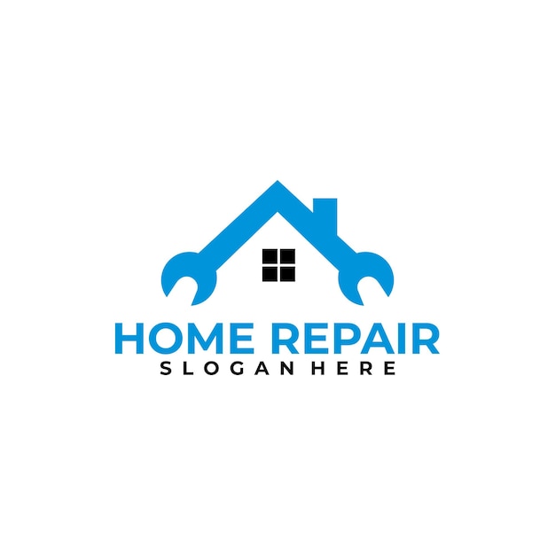 Home repair logo vector design template