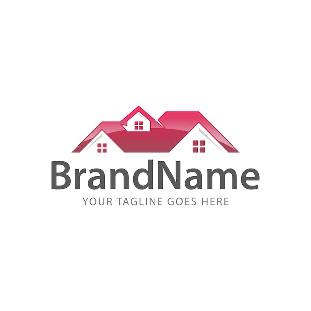 home roof top logo 