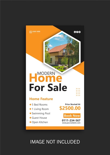 Home sale  instagram facebook store Banner template design