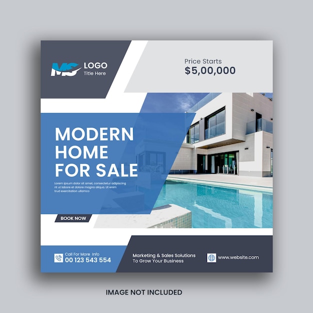 home for sale web banner