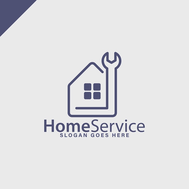 home service business logo simple modern idea