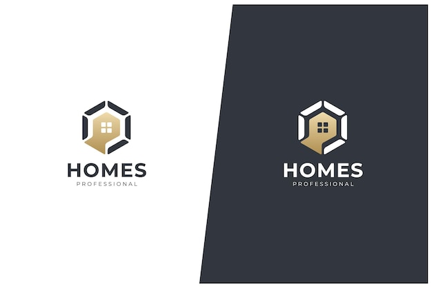 Home Vector Logo Concept Design For Real Estate Renovation Modern Structure And Architecture