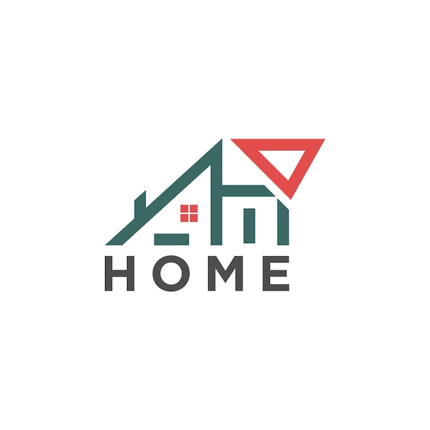 Home vector logo template for real estate