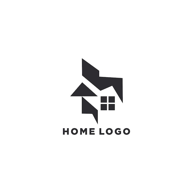 Home vector logo template for real estate