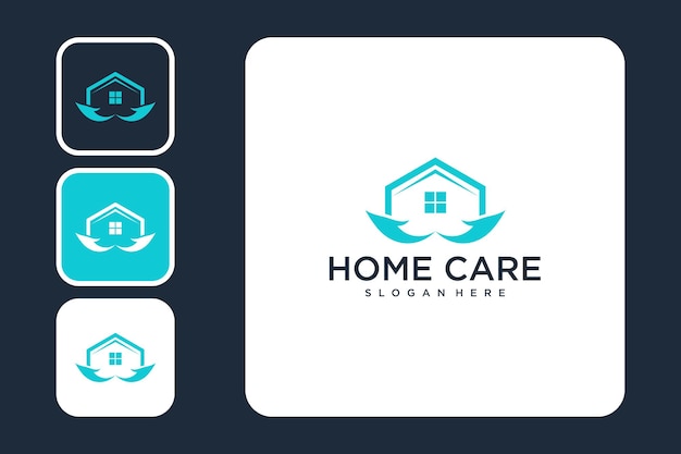 home with care logo design