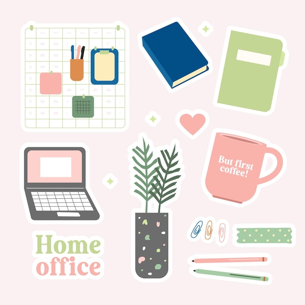 HomeOffice Stickers