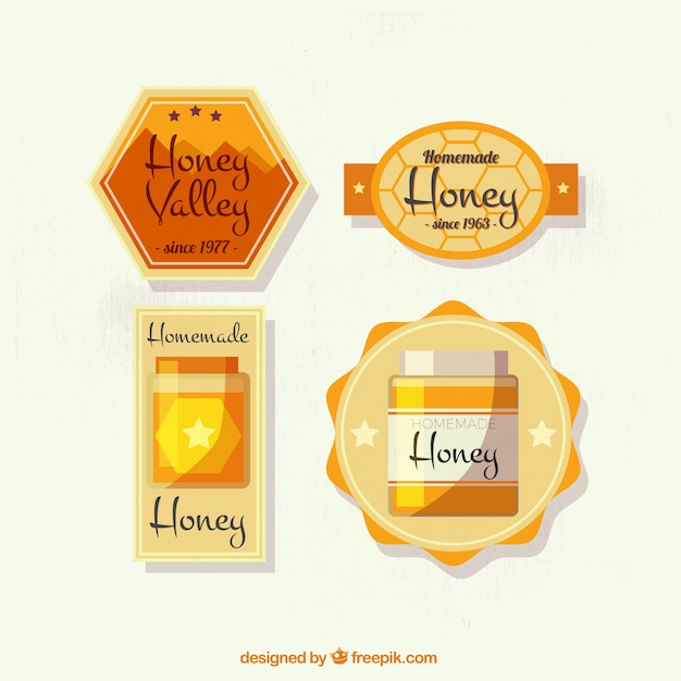 Honey badge collection