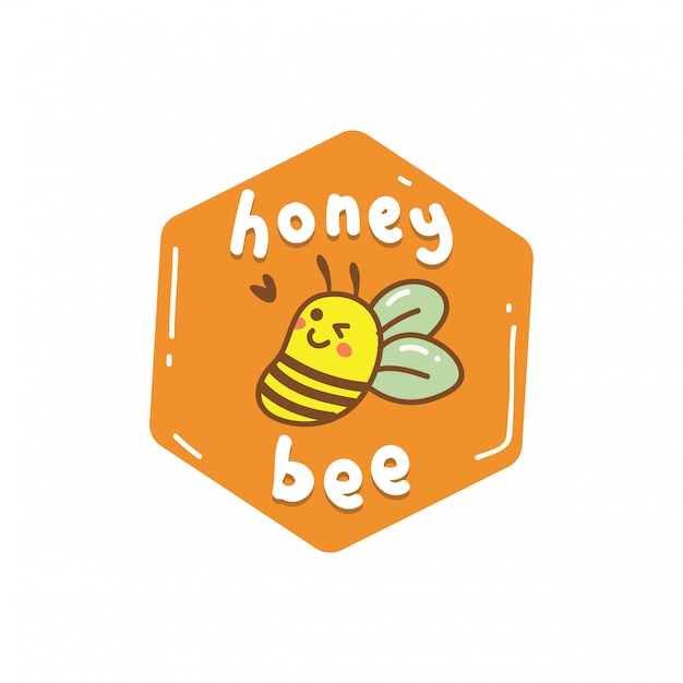 Honey cute bee