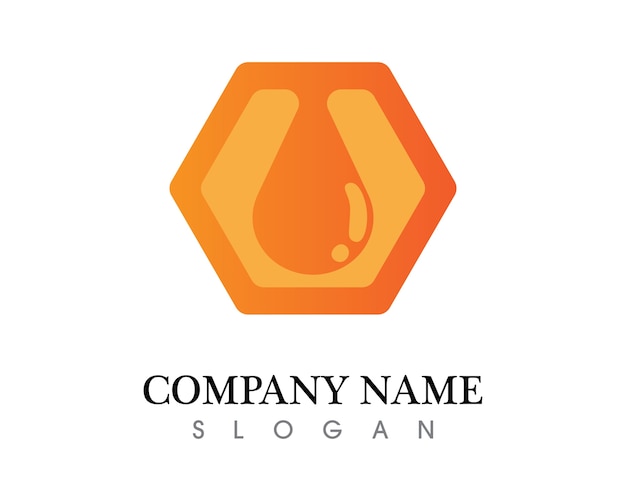 Honey drop Company logo