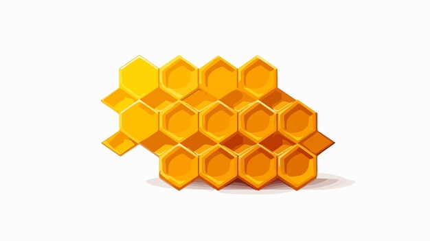 Vector honeycomb logo for business use