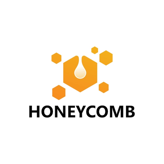 Honeycomb Logo Template Design Vector