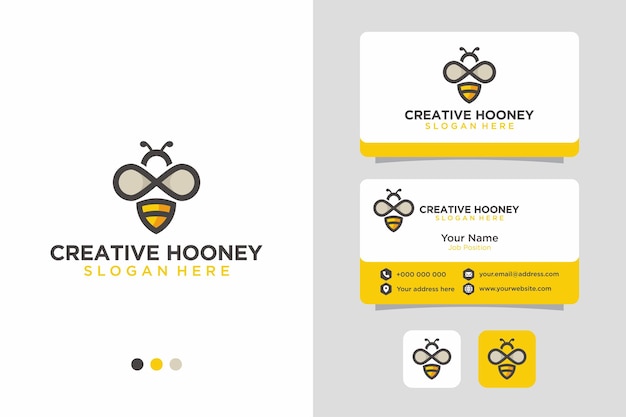 Hooney bee and business card