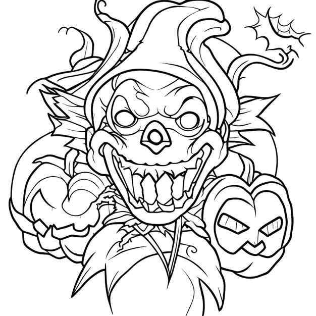 horror halloween an adult coloring book midnight edition featuring fun creepy and frightful