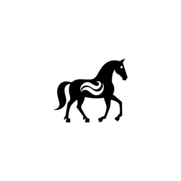 Horse Icon Vector Silhouette