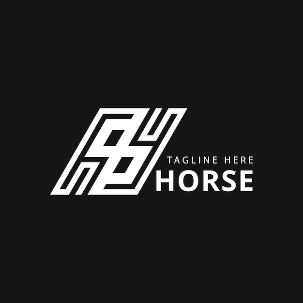 horse logo design