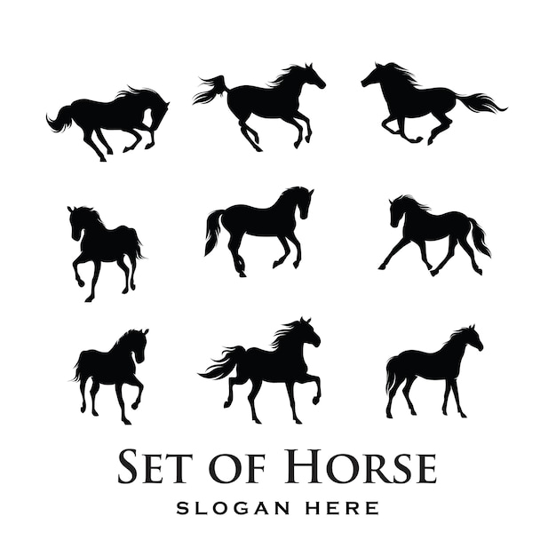 Horse Logo Silhouette