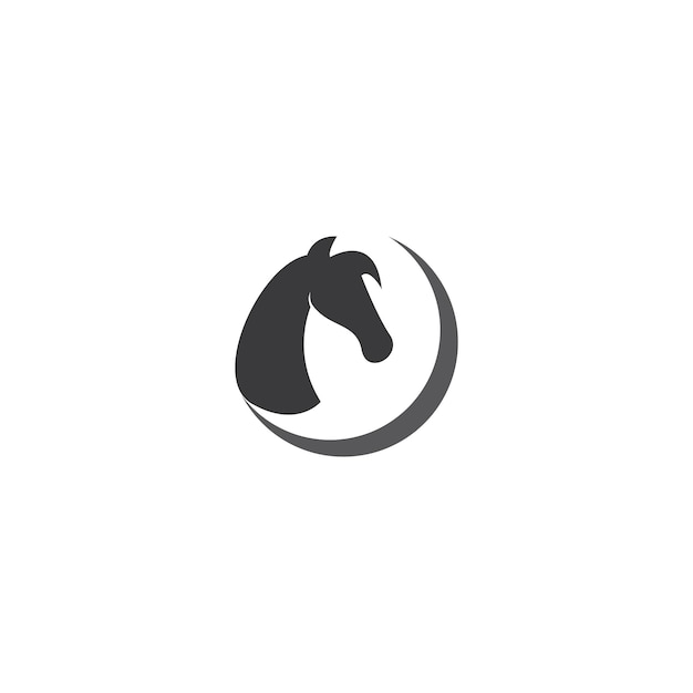 Horse Logo Template Vector illustration