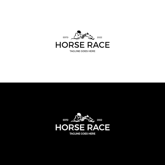 Horse racing logo design inspiration