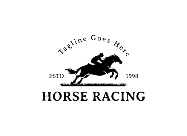 Horse Racing Logo Great for any related Company theme.