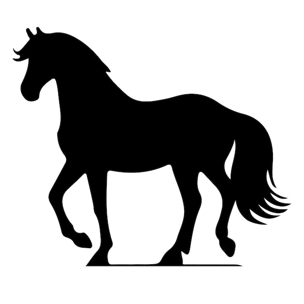 horse silhouette horse vector horse