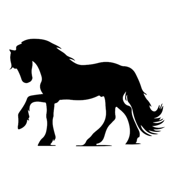 horse silhouette horse vector horse