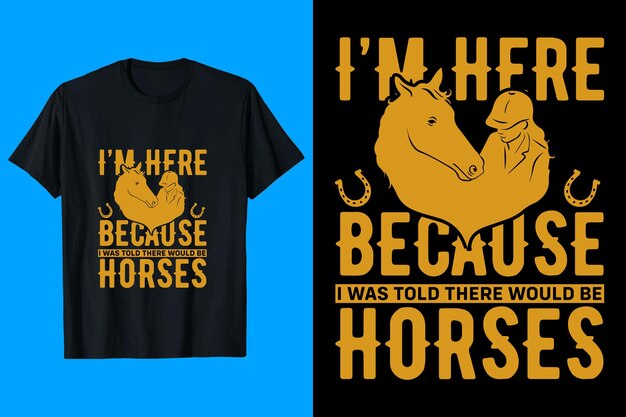 Horse T-Shirt Design