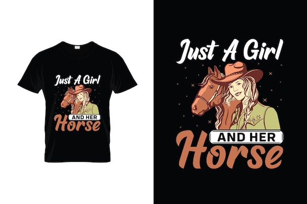 horse TShirt Design or horse poster Design horse Quotes horse Typography