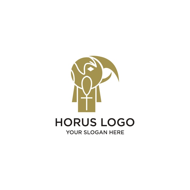 Horus logo icon vector image