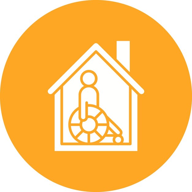 Vector hospice icon vector image can be used for donations