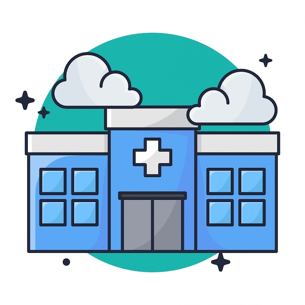 Hospital Building Icon