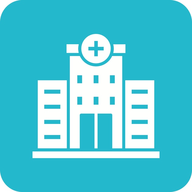 Hospital icon vector image Can be used for City Elements