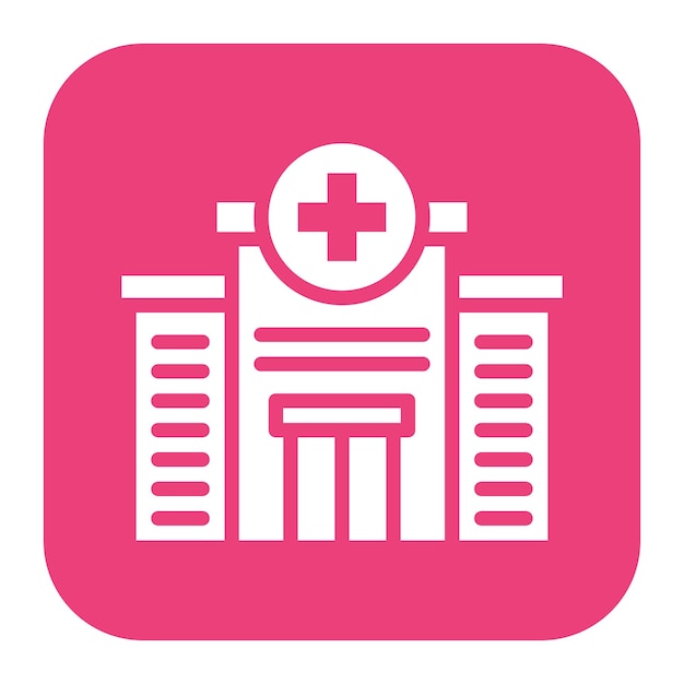 Hospital icon vector image Can be used for Public Utilities