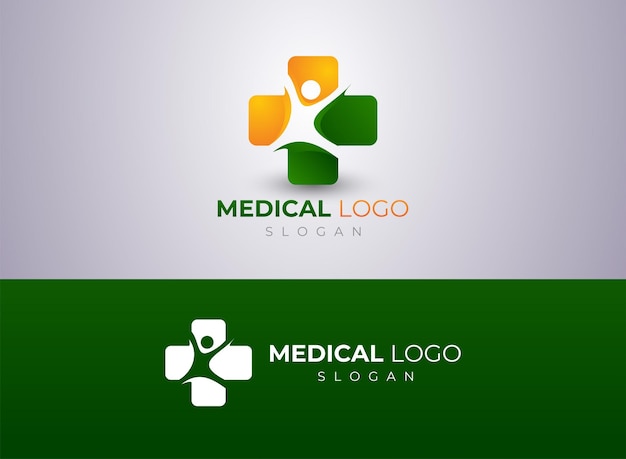 Hospital logo symbol and icon vector