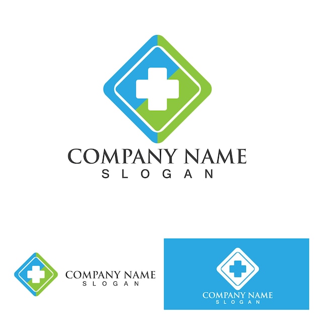 Hospital logo and symbol vector