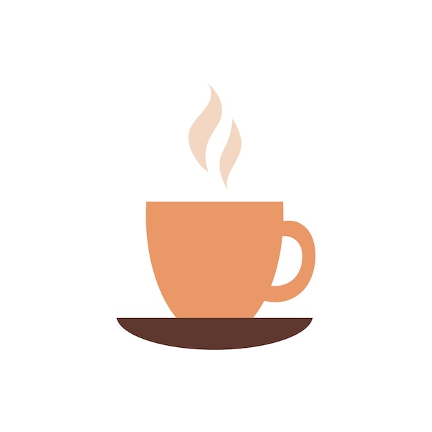 Hot coffee icon