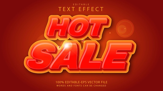 Hot sale  editable  text effect