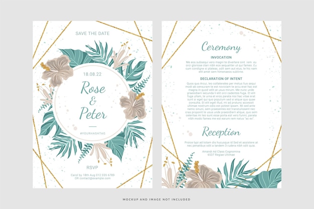 Hotel Bars Cocktail Menu Templates in Vector