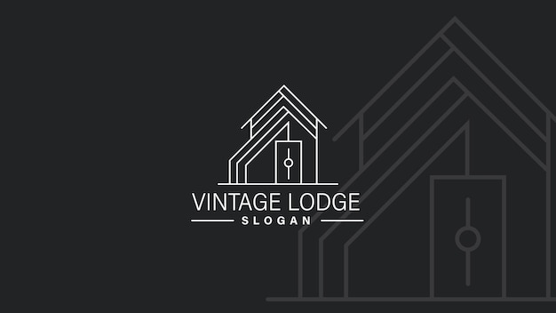 Hotel motel lodge logo