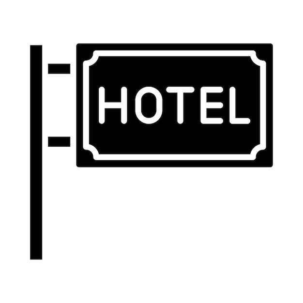 Hotel Sign Icon