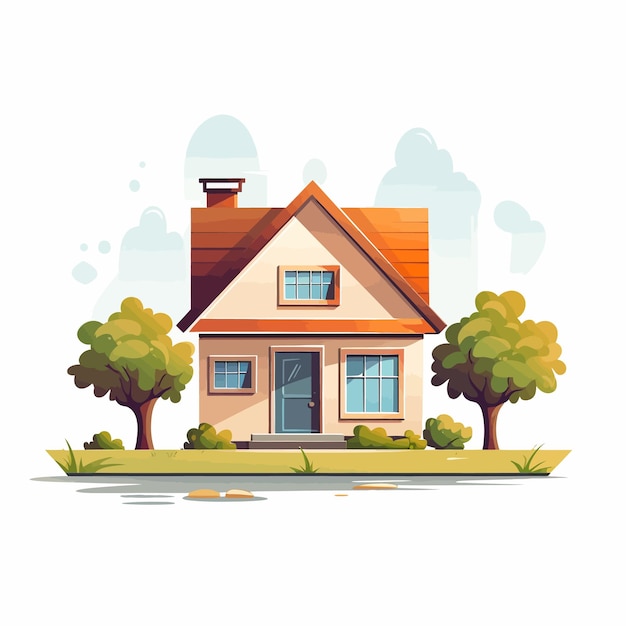 Vector house clipart