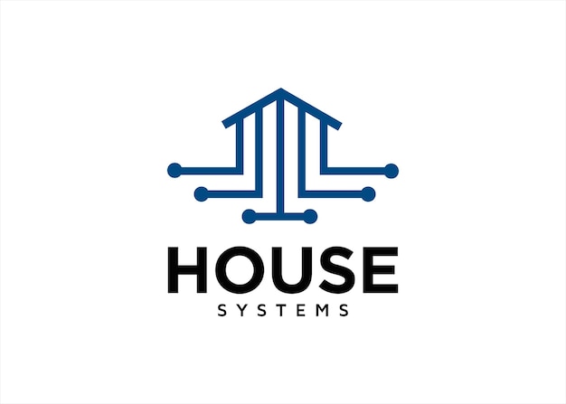 house home system wireless connection logo technology