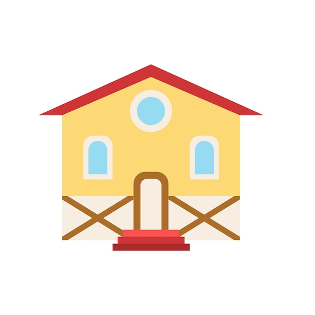 House icon Simple element from buildings collection Creative House icon for web design templates infographics and more