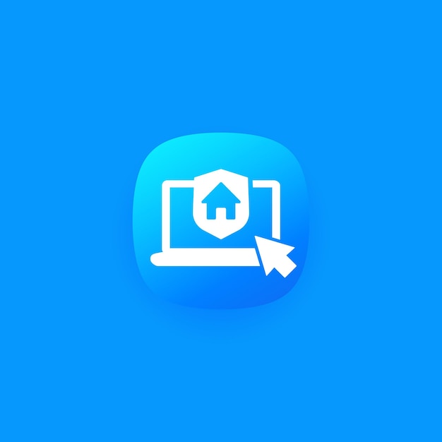 House insurance online order icon design