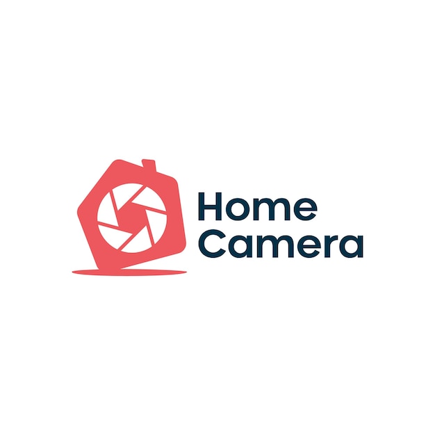 House of Lens Camera photography Real Estate Logo Design