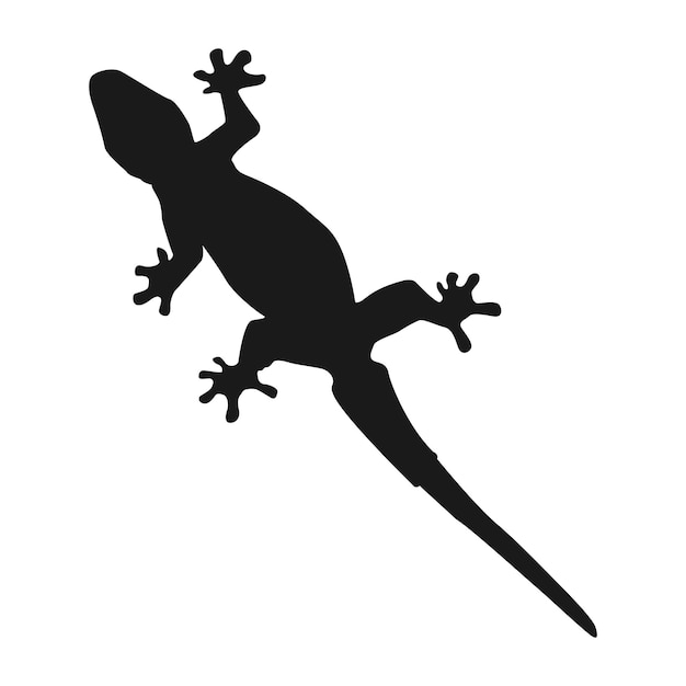 house lizard vector icon illustration simple design