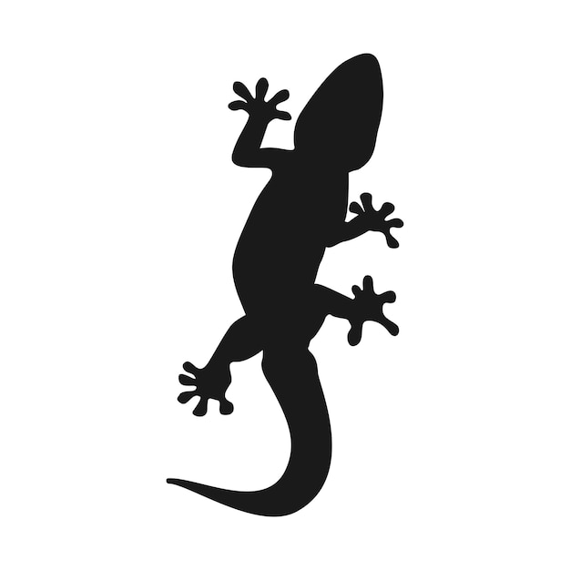 house lizard vector icon illustration simple design