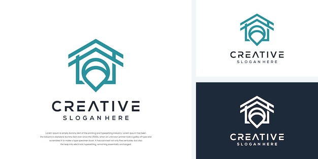 House location logo template