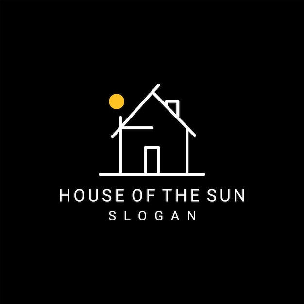 House logo design icon template