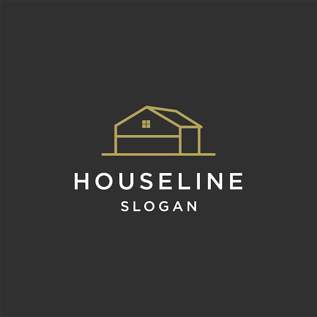 House logo icon design template