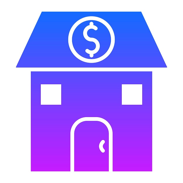 House Money Vector Illustration